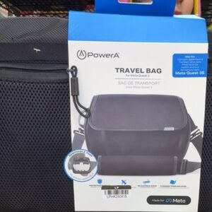 PowerA Black Travel Bag for Meta Quest 3